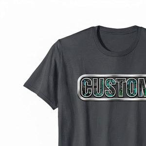 Camiseta de Algodón de Peso Pesado con Textura Rugosa, Construcción Duradera, Ecológica, de Secado Rápido, con Logotipo Personalizado para el Estilo Americano Tradicional - Product Image 6