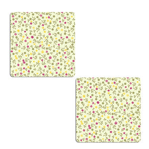 Posavasos de MDF coloridos de madera para vajilla decorativa de oficina Hotel restaurante hogar cocina mesa de comedor bebida té taza de café - Product Image 5