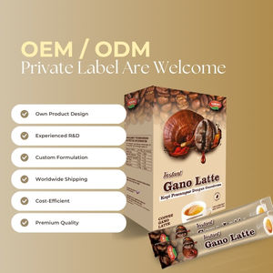 Mellow-Tasting Ganoderma Sugar-Free Instant Coffee Cream Potenciador de sabor con caja de sucralosa Embalaje - Product Image 3