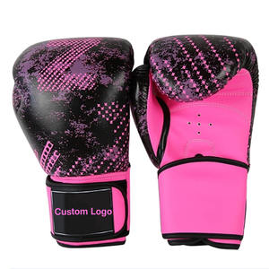 Gants poinçonnés en cuir personnalisés, Muay Thai, gants de boxe en cuir avec Logo personnalisé, pièces - Product Image 5