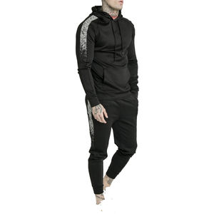 Conjunto de Sudadera con Capucha y Pantalones Deportivos para Hombre, Invierno 2024, Alta Calidad, Algodón Puro de Gran Peso, Personalizable, Secado Rápido, Transpirable - Product Image 4