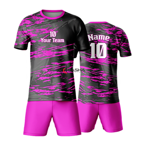Uniformes de Fútbol Personalizados por Sublimación de Primera Calidad al por Mayor 2024, Otros Materiales, Secado Rápido, Cuello Redondo, Unisex, Transpirables - Product Image 5