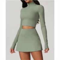 Vêtements de sport Offre Spéciale ensemble de gym pour femmes avec short et confortable ensemble de yoga à séchage rapide pour femmes avec un matériau de haute qualité à bas quantité minimale de commande