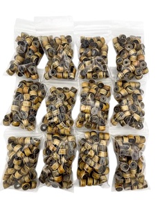 Perles de corne de buffle blanche polies, faites à la main, de qualité supérieure, 100 % personnalisées, pour la fabrication de bijoux religieux, d'amour et d'anges - Product Image 4