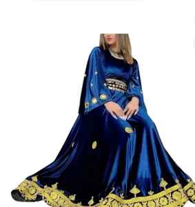 <b>Purple</b> Color Afghan Vibrant KUCHI Handmade Coins Decoration Embroidered <b>Dress</b> In All Sizes And Low MOQ 2026 - Product Image 3