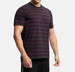 Camisetas con forro informal de verano para hombre personalizadas, camisetas de media manga transpirables de secado rápido 2025 de algodón para hombre, camisetas en stock a granel - Product Image 2