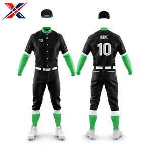 Nouvelle arrivée uniforme d'entraînement en tissu doux au toucher de fabrication pakistanaise dernier style OEM vêtements d'équipe sportive pour le baseball - Product Image 2