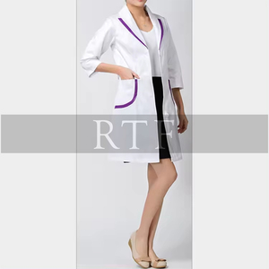 Uniformes de mode, designs personnalisés, blouses médicales pour femmes, uniformes d'infirmière à la mode, robe par Raw to Fine - Product Image 4