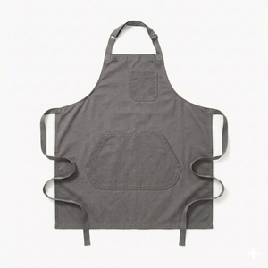 Delantal de Lona de Algodón Resistente con Bolsillo, Diseño Cruzado, Impermeable, Reutilizable, Ecológico, con Logotipo Personalizado, Ideal para Cafetería y Jardín - ¡Gran Oferta! - Product Image 2