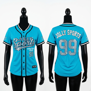 Womens 180 GSM Premium Polyester <b>Mesh</b> Baseball Jersey Neon Green Contrast Panel Custom Sublimation Logo Women Cotton Baseball Je - Product Image 6