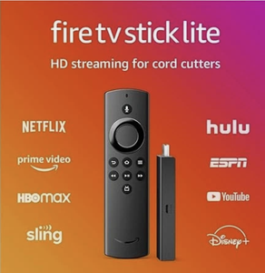 Fire <b>TV</b> Stick LITE HD Free Live <b>TV</b> Alexa Voice Remote Lite Smart Home <b>Controls</b> - Product Image 1