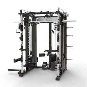 Station de fitness tout-en-un Befreeman pour la maison |   Rack de musculation multifonctionnel avec machine Smith en acier pour cage de musculation - Product Image 1