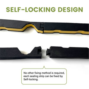 แถบโฟมกันน้ำและกันแมลงทำปิดตอนจบหลังคาโลหะภายในแถบโฟม - Product Image 3