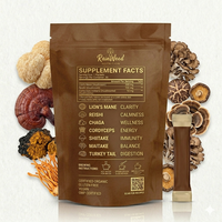 Sachets de café instantané aux champignons Lion's Mane en bâtonnets OEM