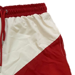 Pantalones cortos de verano Entrenamiento de color sólido Correr Ropa universitaria y pantalones cortos rojos - Product Image 3