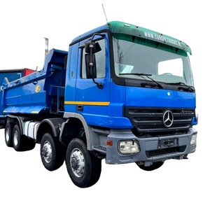 MEJOR ENVÍO Camión volquete 2002 Mer Cedes B Enz Actros 4141 Camión volquete 8X6 Euro 6 Sistema hidráulico de transmisión semiautomática - Product Image 1