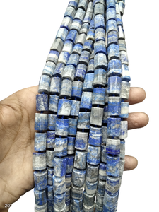 Natural Gemstone Labradorite <b>Pipe</b> Bead Strand Agate Beads Wholesale Polished Bead Strand Buy Online From Amayra Crystals Exports - Product Image 4