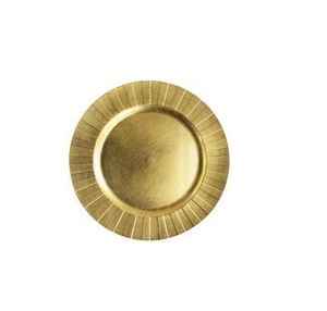 Plateau décoratif en métal de conception finie pour ajouter du charme à la décoration de table de dîner pendant les festivals ou les rassemblements - Product Image 1