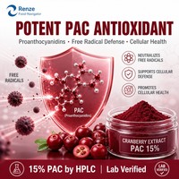 Cranberry-extract PAC 15% poeder dieprood fijn poeder proanthocyanidinen supplement ingrediënt