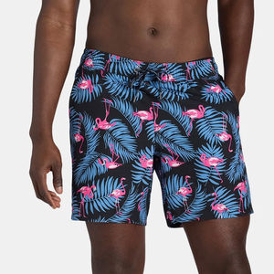Short de bain pour homme en polyester avec logo personnalisé Short de plage noir personnalisé avec votre logo Short de bain pour homme - Product Image 2