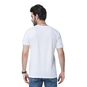 20 couleurs unisexe essentiel T-shirt 100% coton peigné solide col rond T-shirts impression personnalisée T-shirt pour hommes - Product Image 2