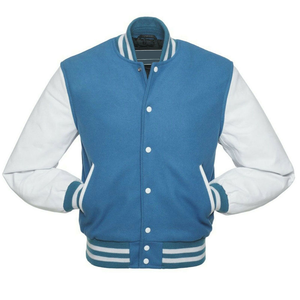 Nouvelles vestes universitaires vintage pour hommes, personnalisées, écologiques, respirantes, pour l'automne, avec logo sur le devant et coque 100% coton - Product Image 4