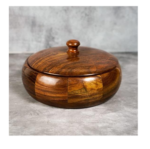 Cazuela de madera, olla caliente, venta directa de fábrica, plato de olla caliente para servir alimentos, tamaño personalizado decorativo, el mejor precio - Product Image 1