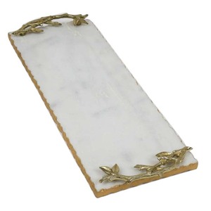 Assiette de chargeur de finition antique décorative au design élégant pour la restauration plateau de service en métal fabriqué à la main - Product Image 3