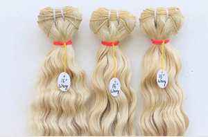FAISCEAUX de CHEVEUX HUMAINS 613 FAISCEAUX BLONDES - Product Image 3