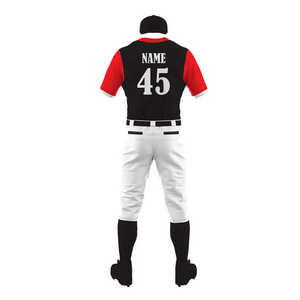 Ensembles d'uniformes de baseball d'équipe de conception personnalisée à bas prix Nouveau modèle d'uniformes de maillot de baseball à sublimation - Product Image 3