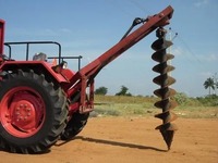 Foreuse tarière montée sur tracteur de puits d'eau avec la profondeur de forage 15 mètres de foreuse à vendre