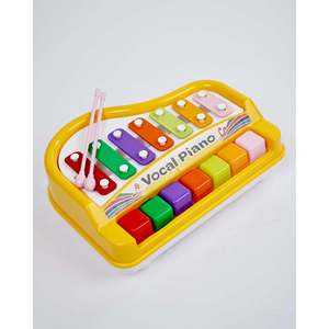 Xylophone pour bébé VOCAL, jouet musical électronique à piles avec 7 notes différentes, inspiré d'un modèle de guitare élégant - Product Image 2