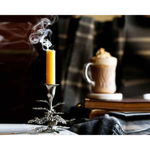 Finition argentée, poli brillant, design floral, qualité supérieure, métal durable, personnalisable, décoration d'intérieur, mariage - Product Image 5