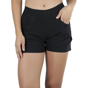 Pantalones cortos de secado rápido de cintura alta para mujer con tecnología de estiramiento de 4 vías para actividades diarias y deportivas - Product Image 5