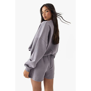 เสื้อสเวตเชิ้ตแขนยาวผู้หญิง พิมพ์โลโก้ได้ ผ้าฝ้ายระบายอากาศได้ดี ยั่งยืน ใช้ได้ทุกวัน เสื้อฮู้ดผู้หญิง - Product Image 6