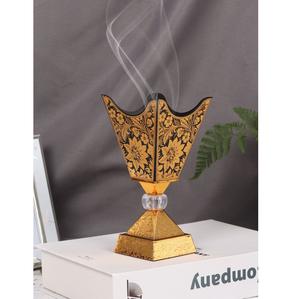 Bakhur Decorativo con Acabado Metálico Premium para Decoración del Hogar Árabe - Product Image 1