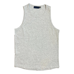 Hot Deal Custom Running Ligero Melange Tank Top Transpirable Entrenamiento Camiseta sin mangas con botón Hombres Tejido unisex - Product Image 6