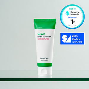 Nettoyant Crème Cica à Spicules Neul20s 100ml Hydratant Exfoliant BHA à la Centella Asiatica pour Femme - Product Image 2