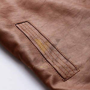 Chaqueta de Cuero para Hombre, Estilo Moderno, Ajuste Elegante y Acabado Suave, Añade Confianza a Tu Estilo, Venta Directa de Fábrica - Product Image 5