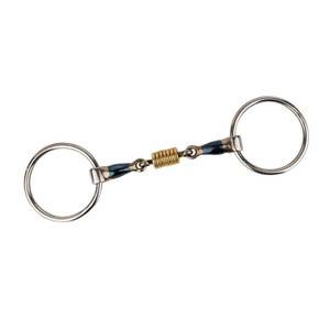 Nueva llegada de acero inoxidable de doble articulación de anillo suelto Snaffle Horse Bit Tachuela ecuestre hecha por TARIQ MFG CO - Product Image 2