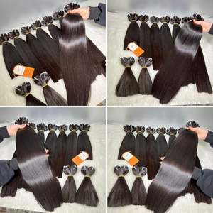 Pleine longueur et lisse couleur noire trame de cheveux faisceaux pleine cuticule aligné prix bon marché Extensions de cheveux longue durée de vie cheveux - Product Image 5