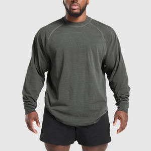 Sweat à capuche surdimensionné en coton polaire de haute qualité pour hommes pulls à manches longues avec points contras pour les tenues d'automne et d'hiver - Product Image 1