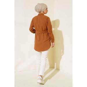 Chemise à rabat avant Tan - Product Image 2