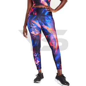 Legging de gym pour femmes de qualité supérieure avec option multicolore, au prix de gros - Product Image 3