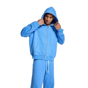 Conjunto Deportivo Informal Esencial para el Día a Día, Sudadera con Capucha Transpirable y Pantalones Jogger a Juego, GAM Stones, 100% Algodón, Corte Holgado - Product Image 4