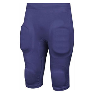 Pantalon de ceinture de football rembourré avec équipement de compression élastique à 4 zones pour l'entraînement de football américain et les uniformes d'équipe - Product Image 2