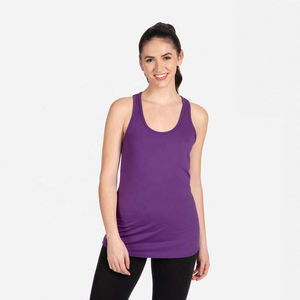 Chaleco sin mangas al por mayor personalizado para mujer, camiseta sin mangas, equipo de correr sublimado de tela - Product Image 5