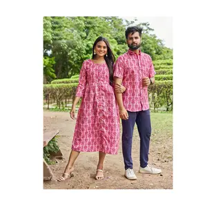 Camisa Kurti de colección de pareja de diseñador de nuevo diseño de moda más vendida para ropa de oficina y Regula a precio de exportación - Product Image 1