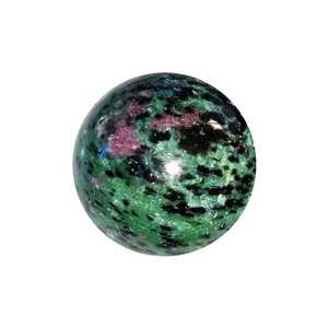 Eco Friendly Natural Ruby Zoisite Sphere Ball <b>for</b> Healing Energy or Meditation and <b>Home</b> Decoration Available At Reasonable Price - Product Image 1