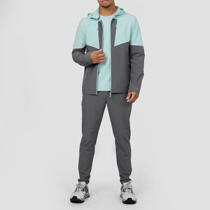 Chaqueta cortavientos Softshell ligera con capucha, abrigo impermeable para exteriores para correr, senderismo y ropa de calle diaria - Product Image 4